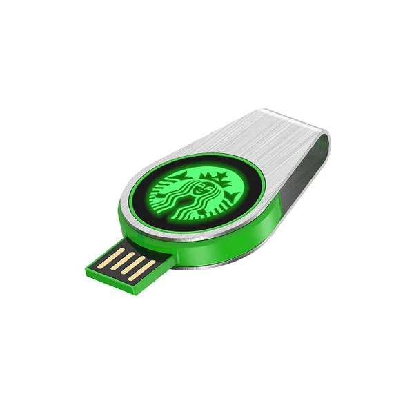 New Coming Creative Twister LED USB Drive 2.0 & 3.0 USB Flash Drive Pendrive Memory Stick 