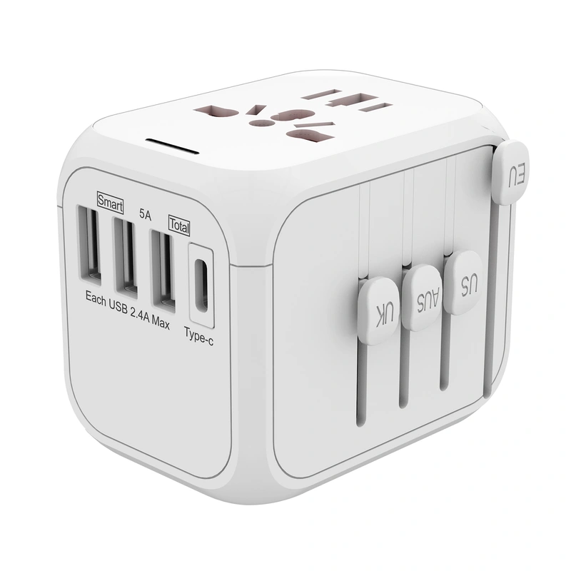 Best travel accessory cheap business gift world travel adapter for traveling abroad