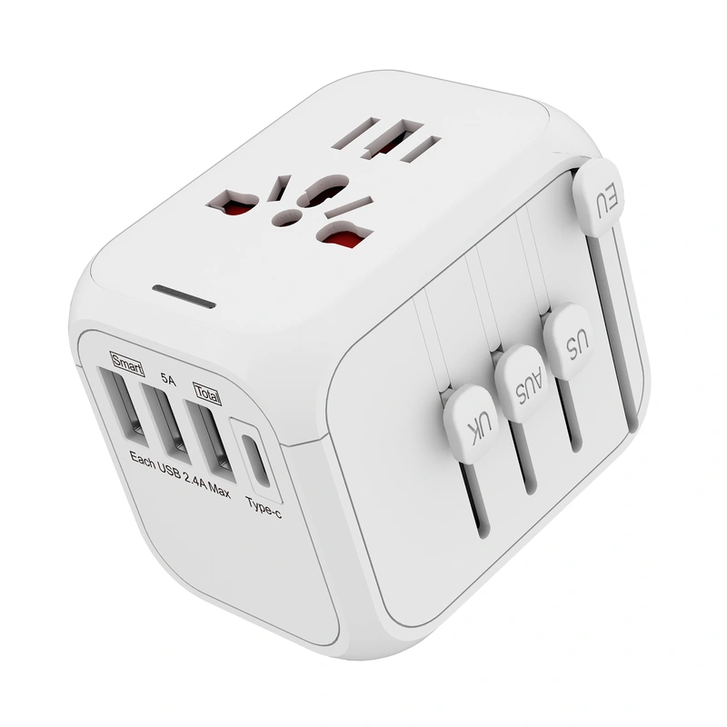 Best travel accessory cheap business gift world travel adapter for traveling abroad