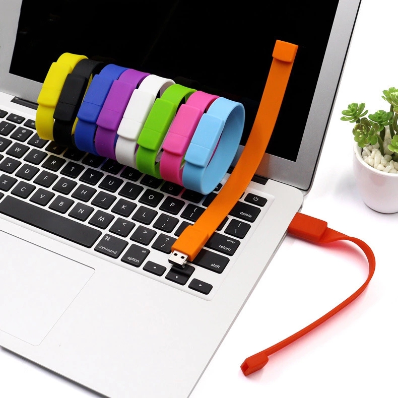 wristband usb flash drive bracelet thumb drive pendrive 