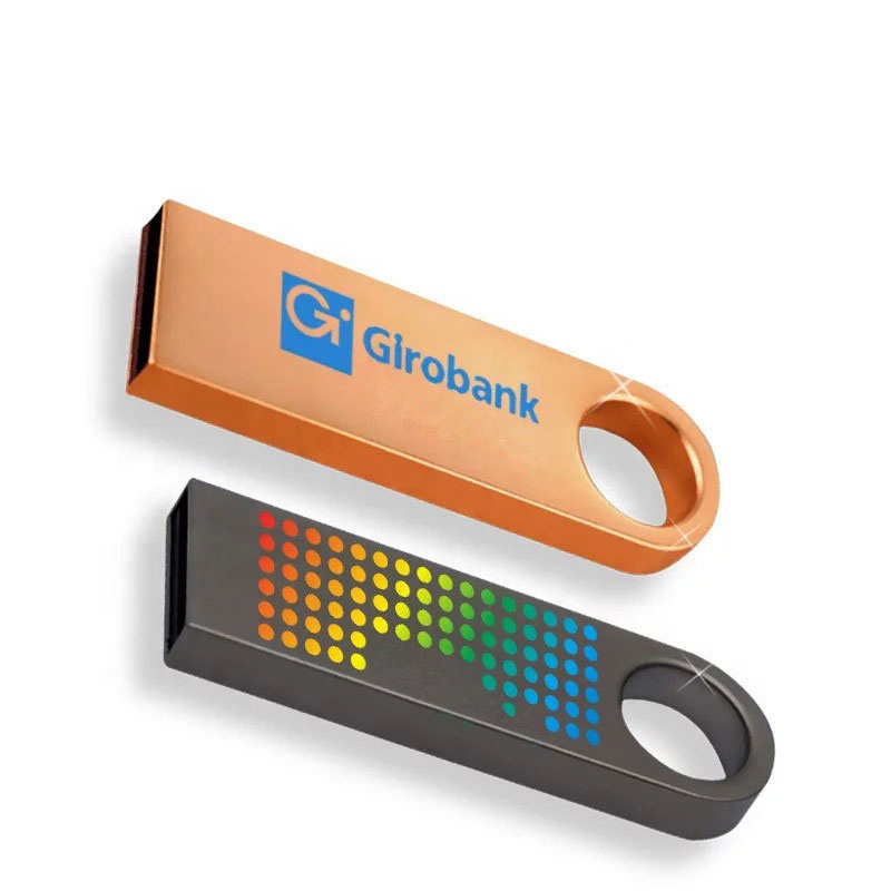 Thumb Stick Custom Logo USB2.0 USB3.0 Metal Pen Gift USB Disk Flash Drive