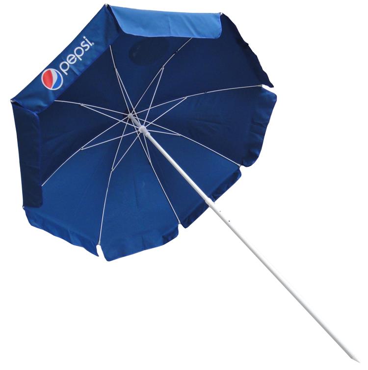 OEM printed beach umbrella promotional umbrella with company logo