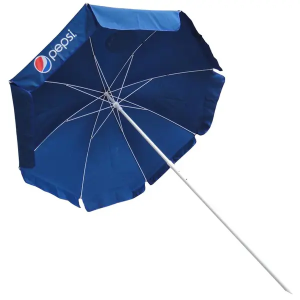 OEM printed beach umbrella promotional umbrella with company logo