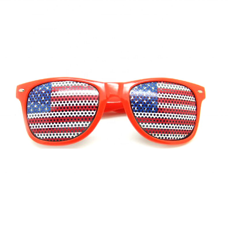 Cheap Euro Cup Football Fans Cheering UV Protection Sunglasses