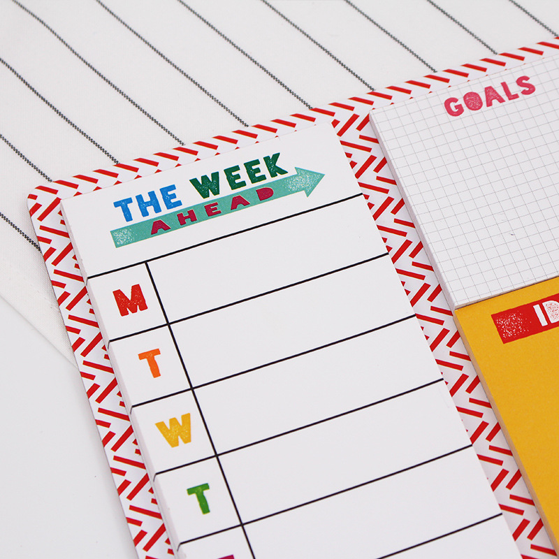 CMYK color Printing Paper Sticky notes Memo Pad