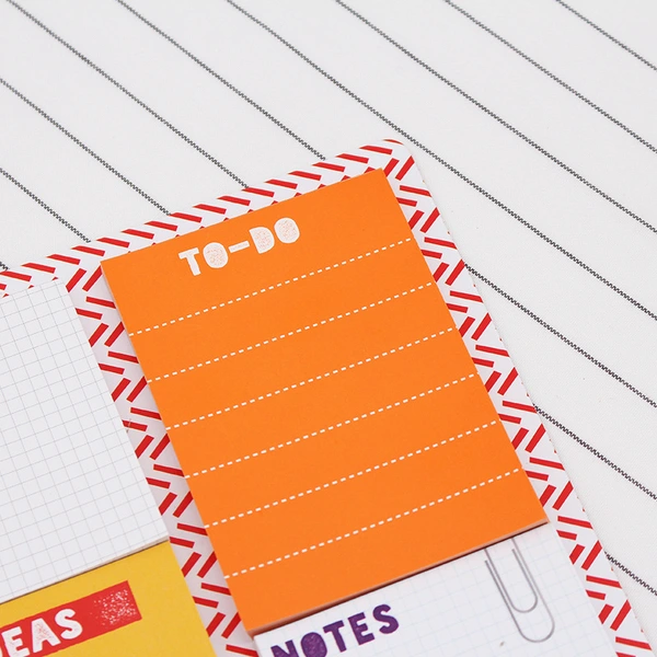 CMYK color Printing Paper Sticky notes Memo Pad