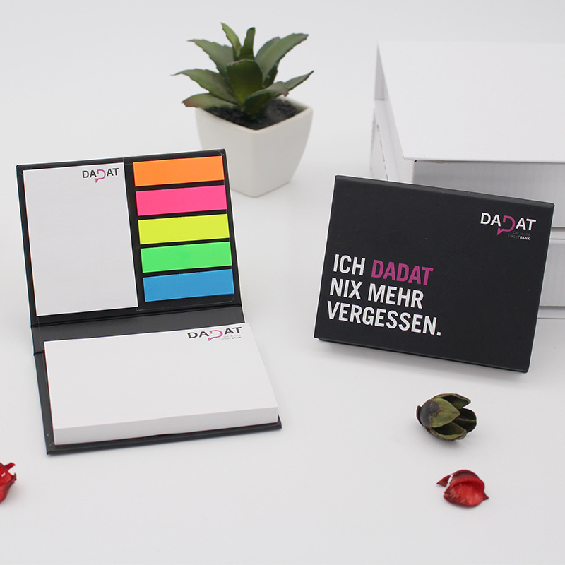 Customized print full color sticky note organizer/ memo note