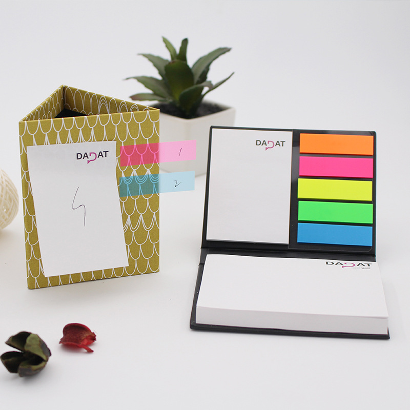 Customized print full color sticky note organizer/ memo note