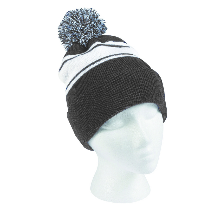 Beanie Hat 100% Acrylic Warm Knitted Beanie Hat with Custom Logo