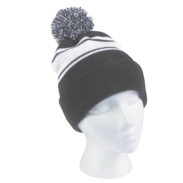 Beanie Hat 100% Acrylic Warm Knitted Beanie Hat with Custom Logo