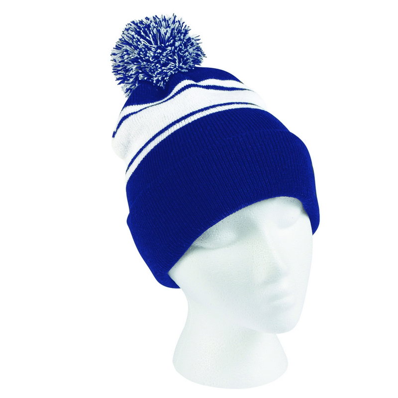 Beanie Hat 100% Acrylic Warm Knitted Beanie Hat with Custom Logo