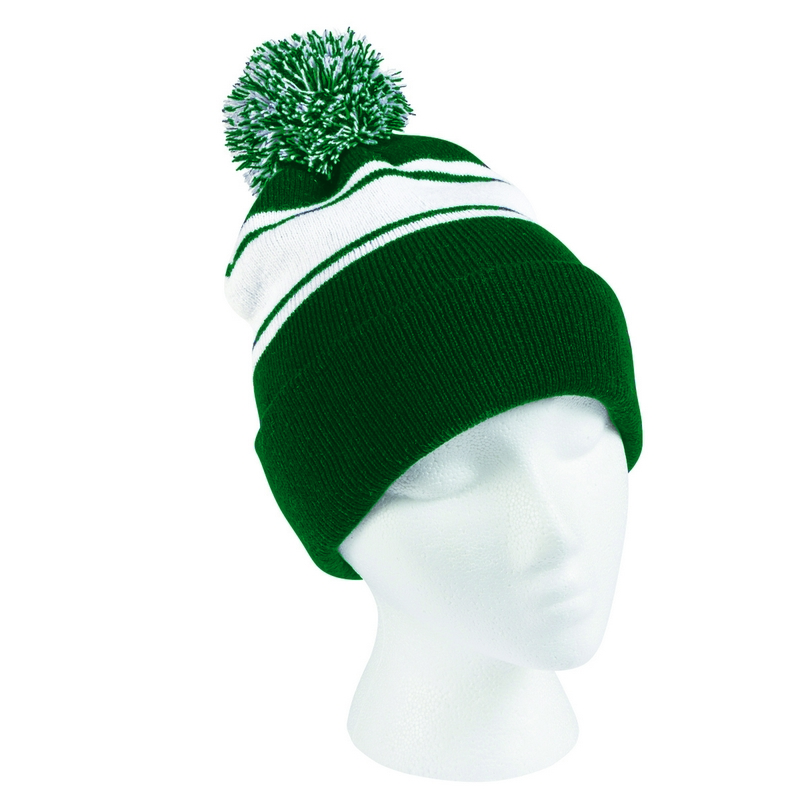 Beanie Hat 100% Acrylic Warm Knitted Beanie Hat with Custom Logo