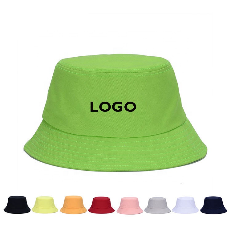 Design your own custom wholesale cotton embroidery bucket hat 