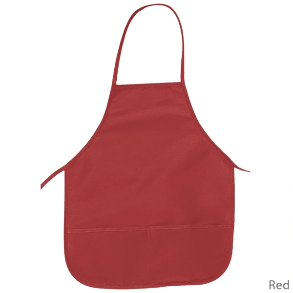 Customized Your Logo 2 Front Pockets Plain Color  Unisex custom chef Apron