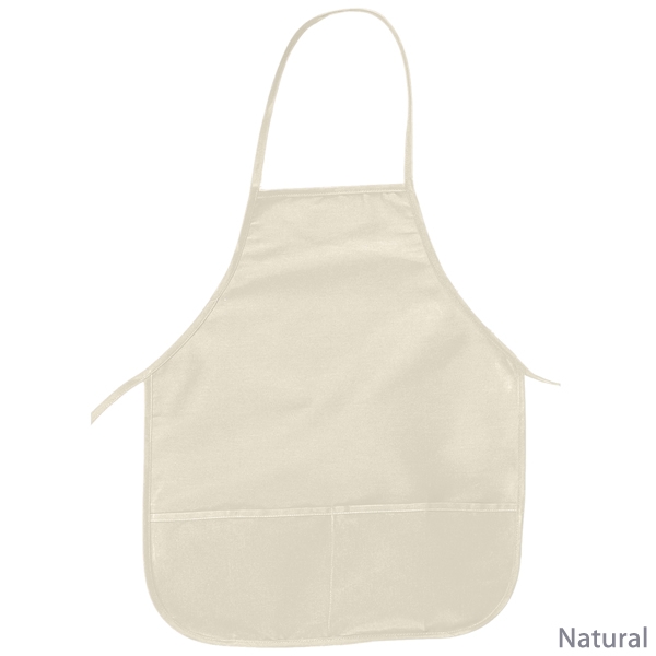 Customized Your Logo 2 Front Pockets Plain Color  Unisex custom chef Apron