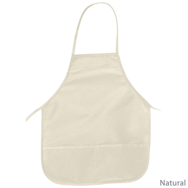 Customized Your Logo 2 Front Pockets Plain Color  Unisex custom chef Apron