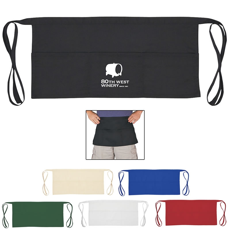 waiters and waitresses half body waist apron Custom Chef Apron