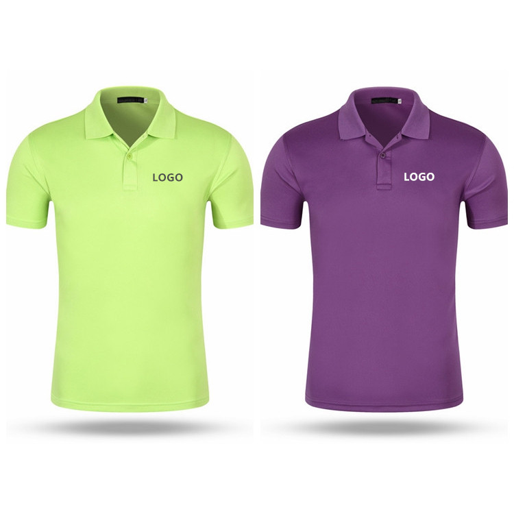 Quick Dry Plain Classic Tee Shirt Short Sleeve Polo Shirt With High Quality