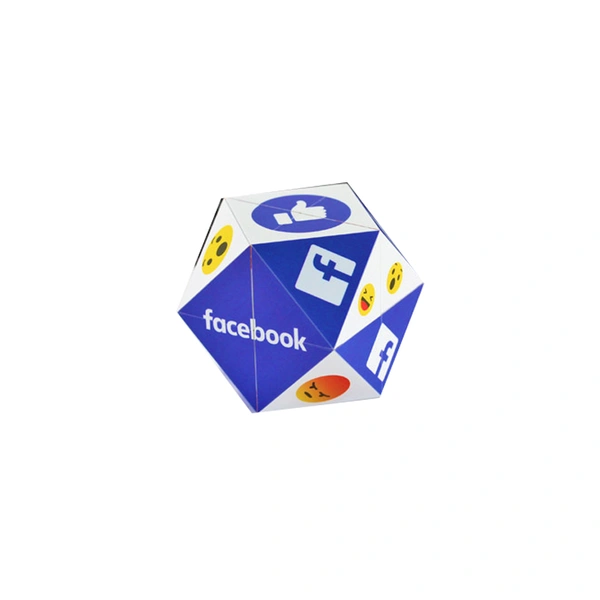 Custom 3D Folding Digital Magic Cube Puzzle Toys Rubikes Cube
