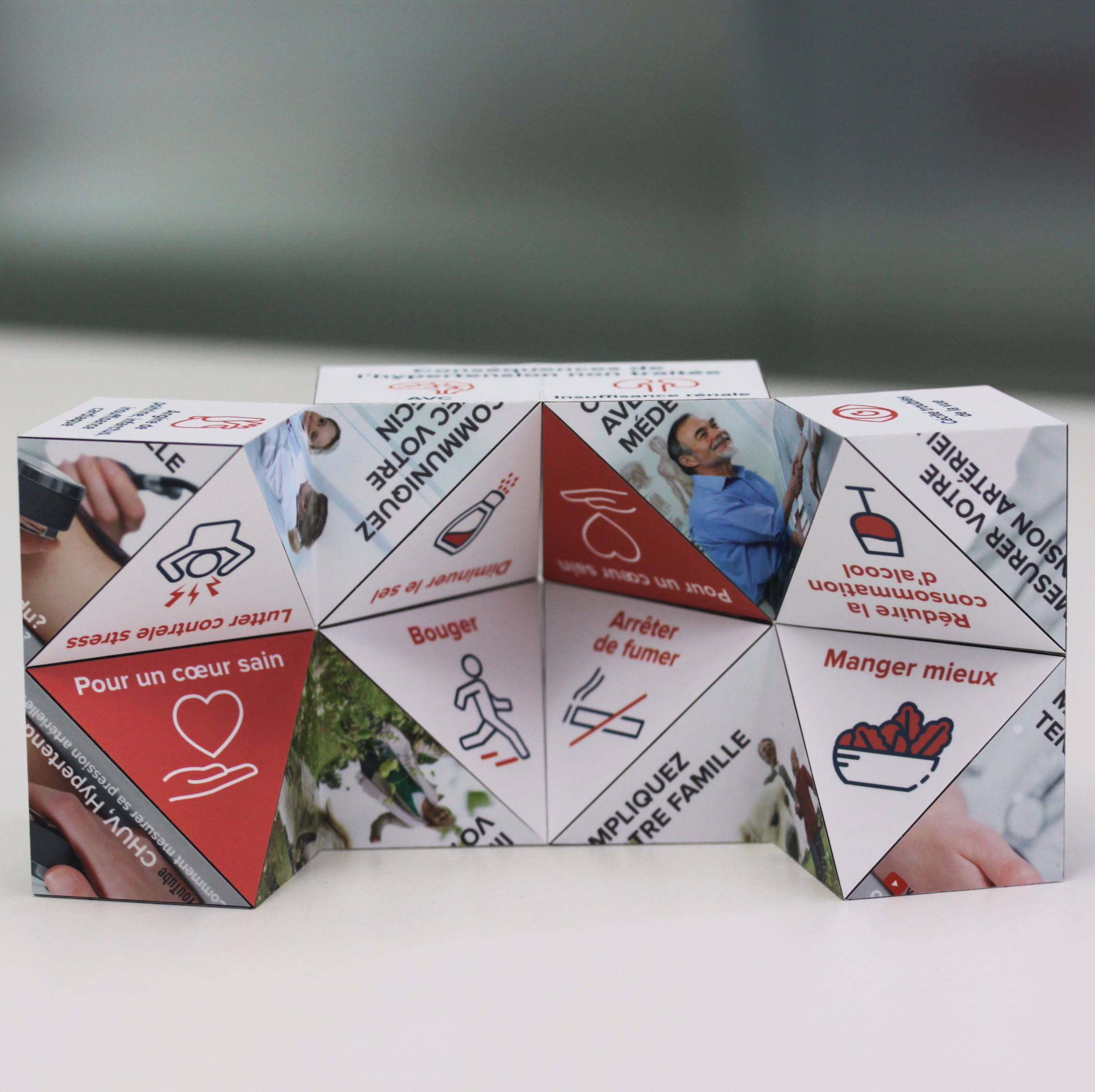 Custom 3D Folding Digital Magic Cube Puzzle Toys Rubikes Cube