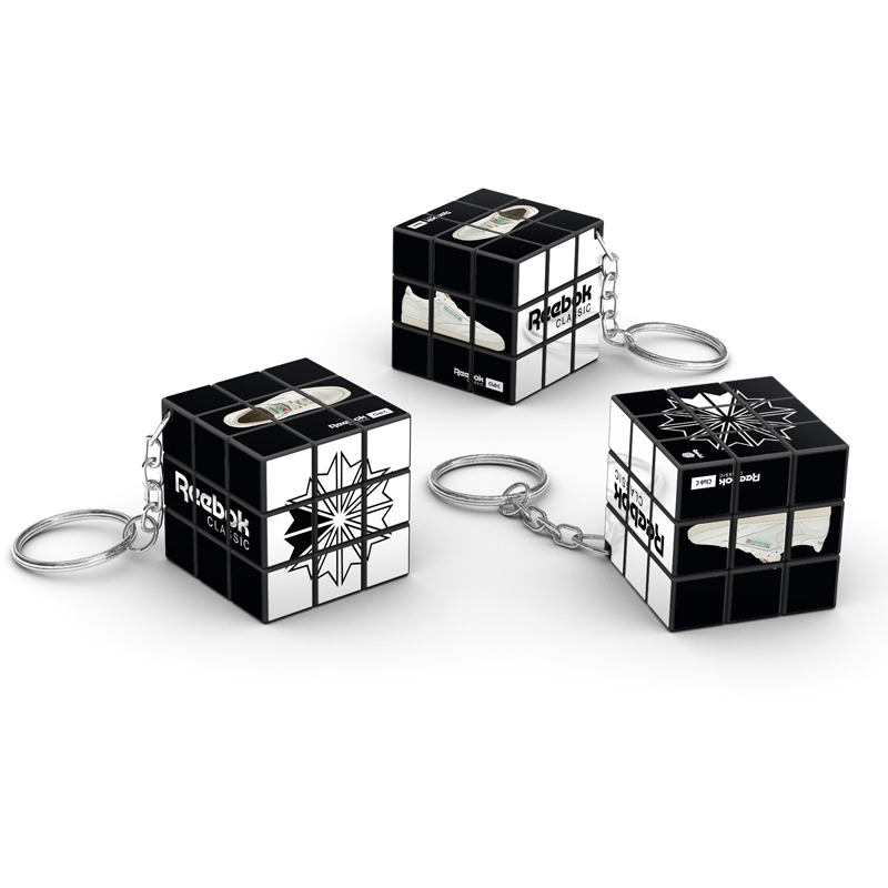 Promotion Advertising Mini Keychain Magic Cube Puzzle Keyring 