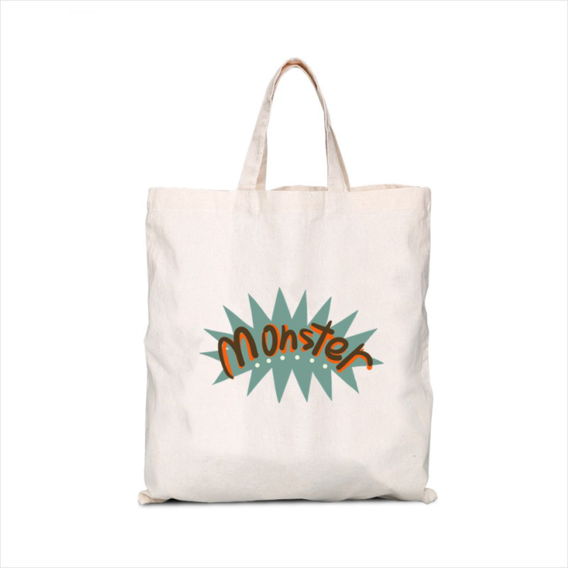 Promotion Logo Customized Size Shopping Bag Tote Cotton Bag