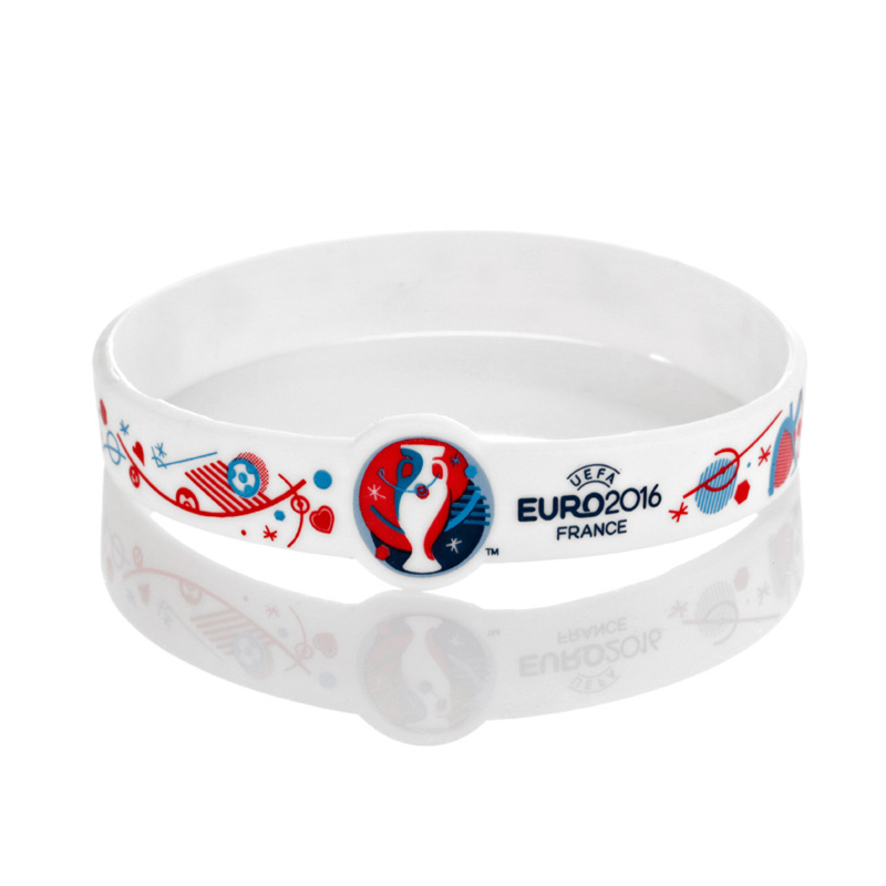 Cheap Promotional embossed debossed silicone rubber bracelet wristband