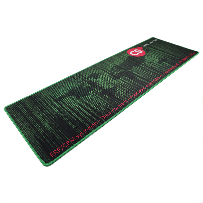 Large sublimation custom logo gaming mouse pad