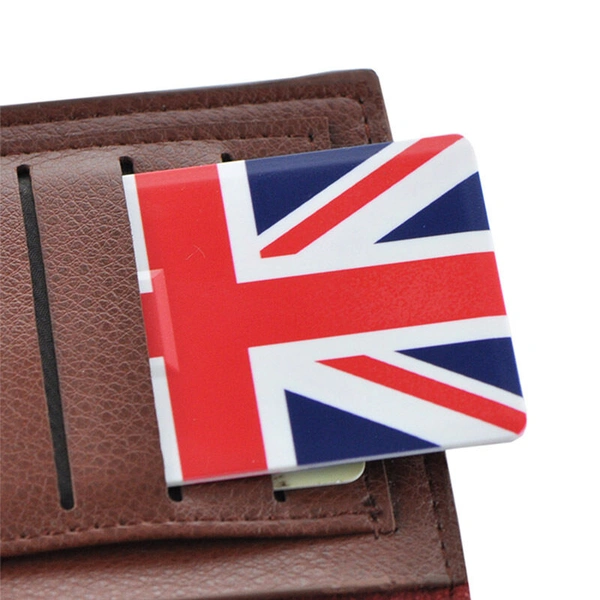 Full Color Printing Advertising Plastic Credit Card USB Flash Drive