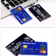Full Color Printing Advertising Plastic Credit Card USB Flash Drive