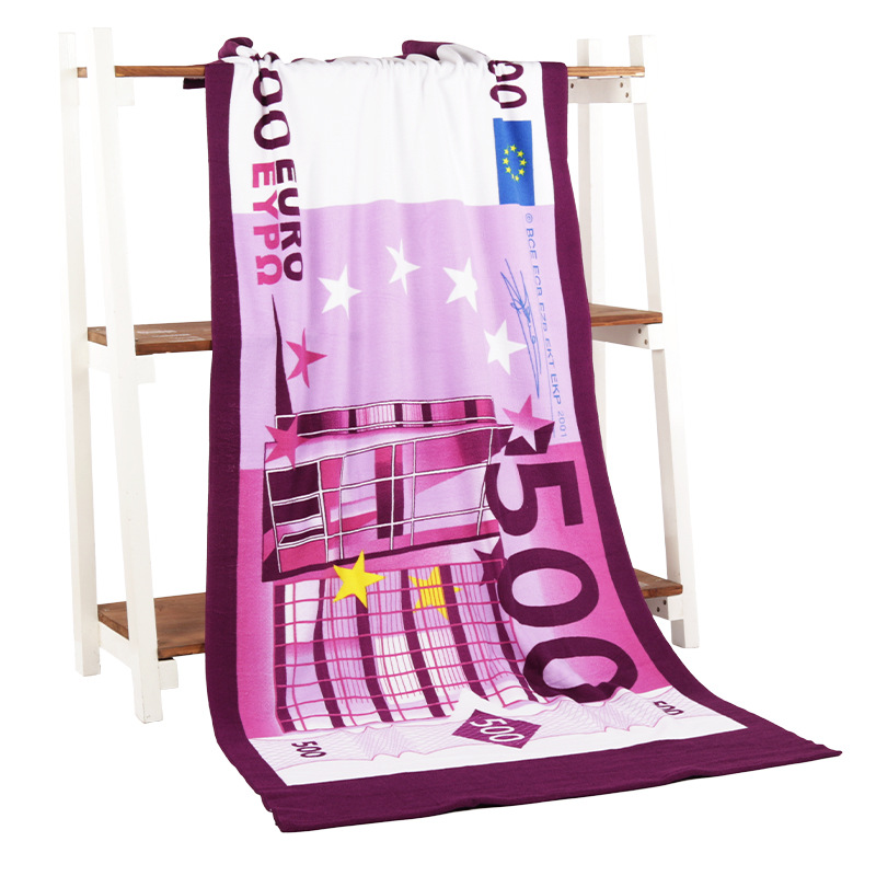 High Quality Shower Quick-Dry USA Flag Microfiber Beach Towel With Logo