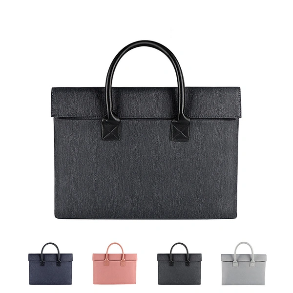 15.6 inch Lightweight Zipper Shockproof Custom Logo Laptop Bag