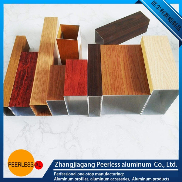 peerless-al extrusion alumium profiles:square tube,anodizing avaiable