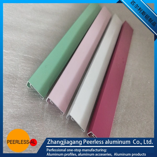 Powder coating aluminum alloy photo frame frame material