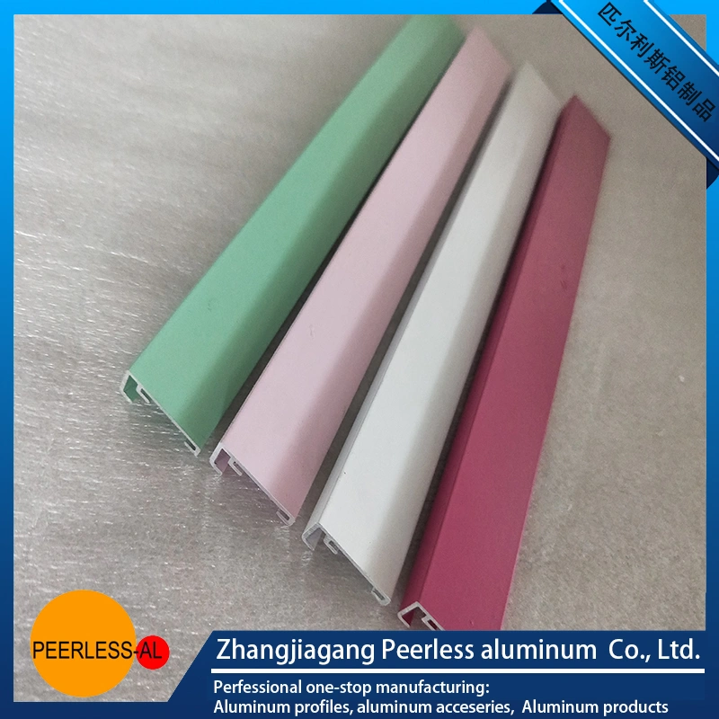 Powder coating aluminum alloy photo frame frame material
