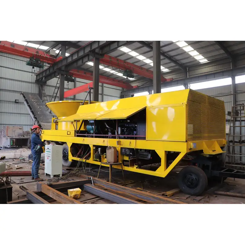 mobile rotary cutter machine