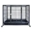 Dog Cage Metal Crate for Large Dogs Pet Kennels House
