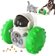Interactive pet cat dog toy with food dispenser