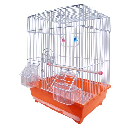 Wholesale Parrot Bird Cages Metal Bird Breeding Pet Cage Iron Foldable Canary Breeding Small Cages Birds