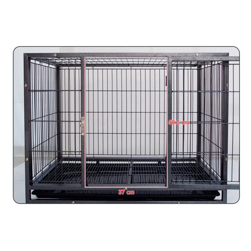 Dog Cage Metal Crate for Large Dogs Pet Kennels House