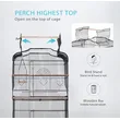 large wire bird cage for lovebird parrot accessories