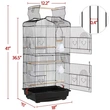 large wire bird cage for lovebird parrot accessories