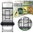 Iron wire breeding bird parrot cage