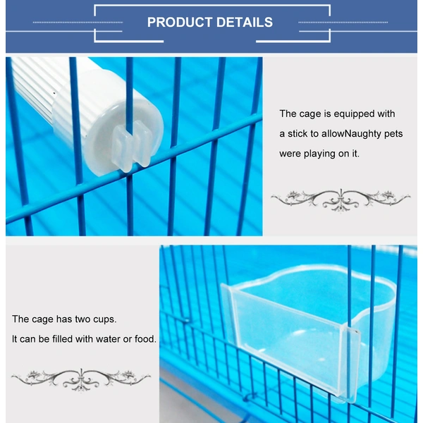 wholesale foldable breeding bird cage 