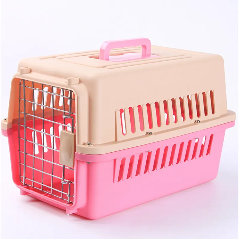portable pet dog cat carrier cage