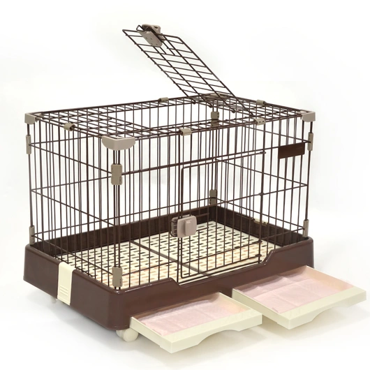 Factory Directly Sales Animal Metal Folding Cage Stainless Large Dog Cages Crates