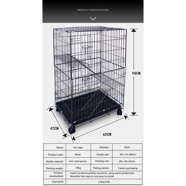 classical cat cage house