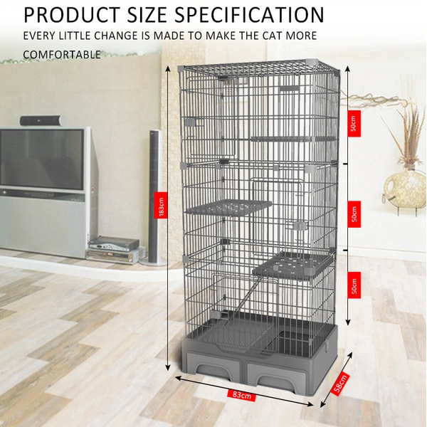 Pet online hot selling carriers cage home pet cat cage