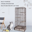 Pet online hot selling carriers cage home pet cat cage