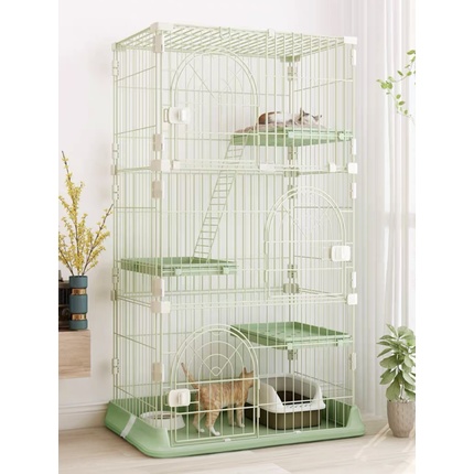 Wholesale stainless chicken coop rabbit playpen large diy cat outdoor metal cage enclosure three layered pet cat cage